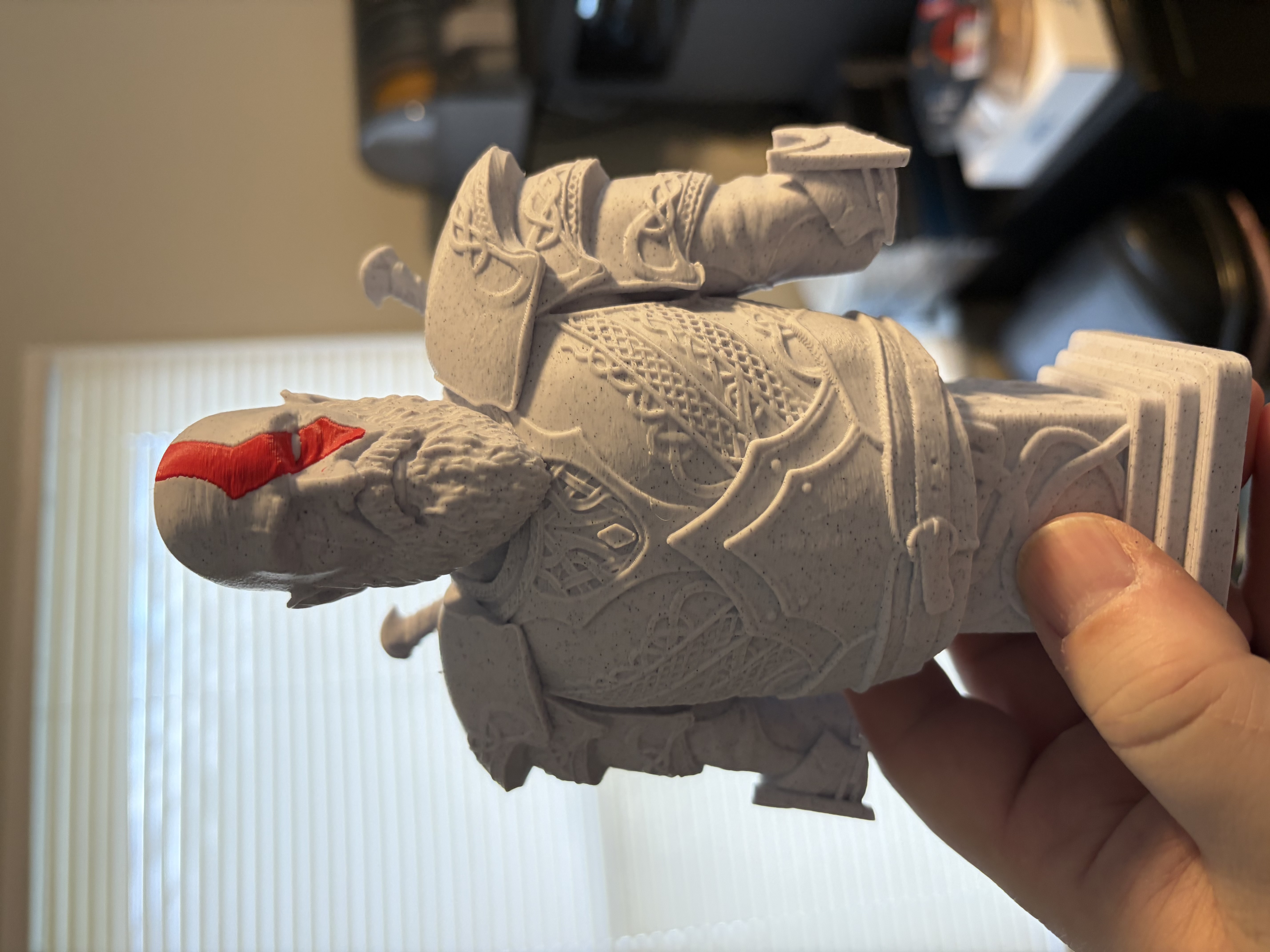 Miniatura 6 do modelo 3D Kratos bust