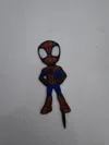Spidey cake topper 