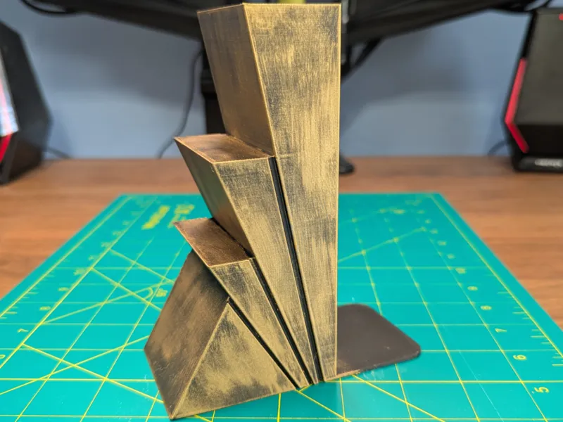 Art Deco Ray Bookend