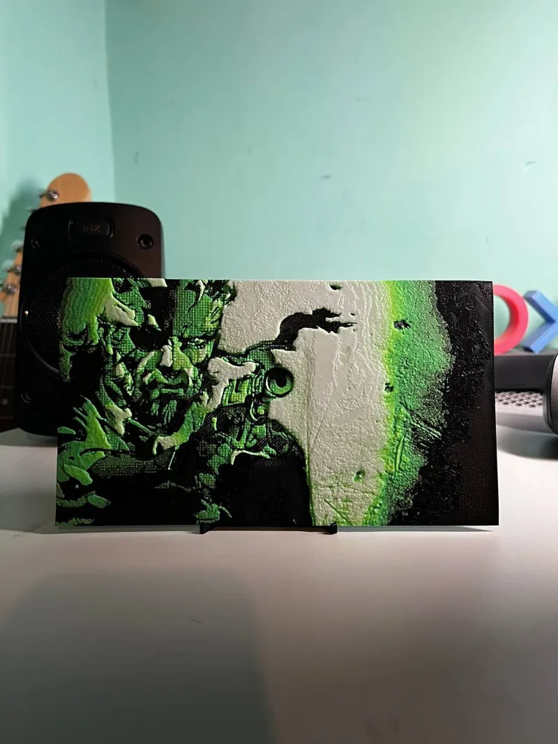 Metal Gear Solid Snake - HueForge