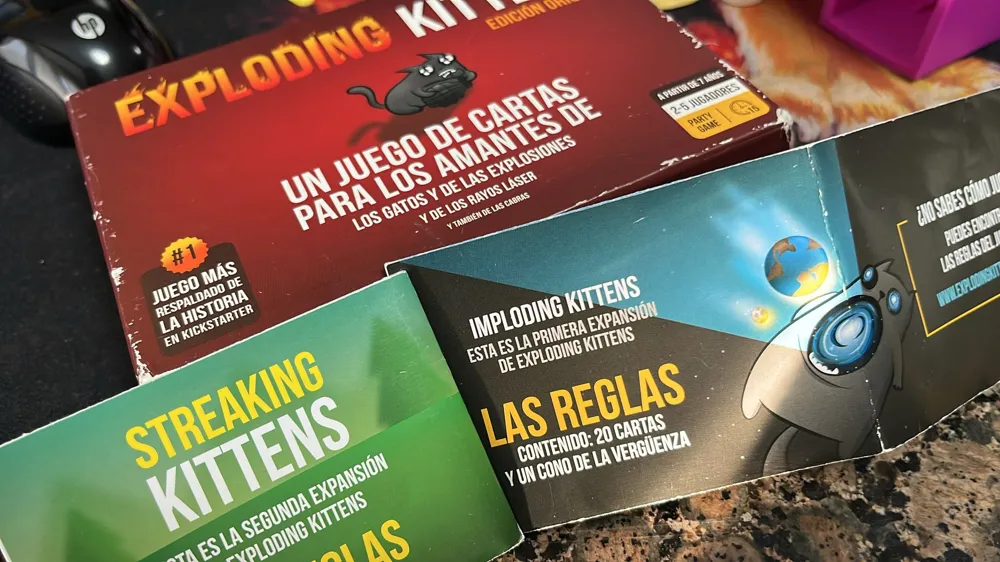 Exploding Kittens Game Box with Extensions - Free 3D Print Model ...