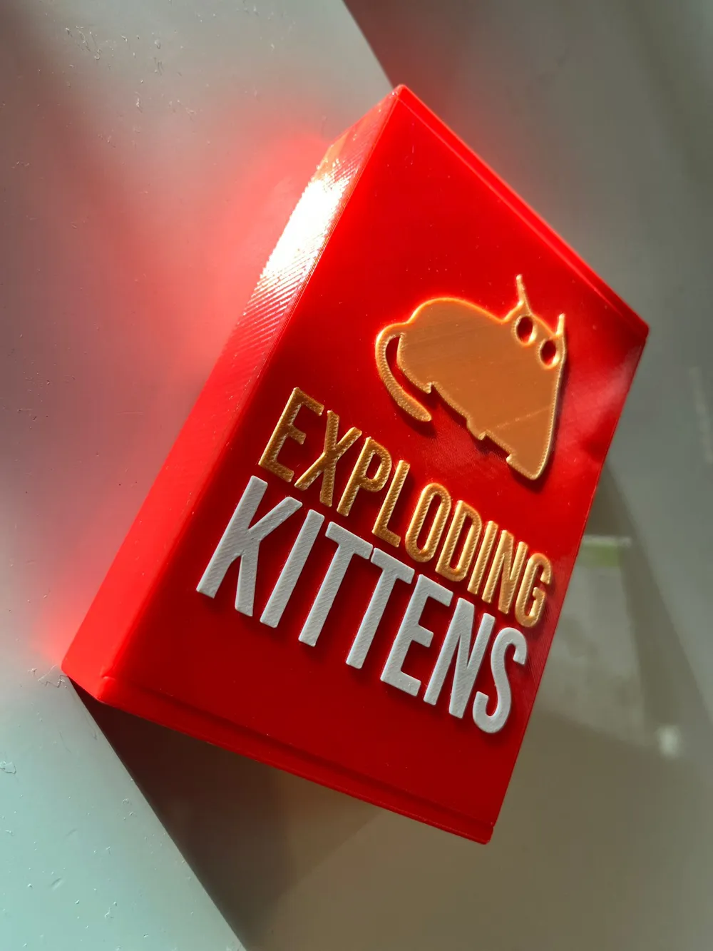 Exploding Kittens Game Box with Extensions - Free 3D Print Model ...