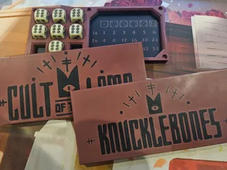 Cult of the Lamb Knucklebones Dicegame (16mm Dice)