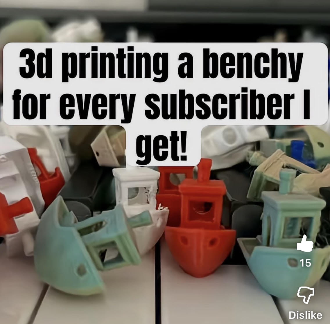 Miniatura 18 do modelo 3D Original 3D Benchy