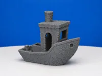 Stone Benchy: 0.16mm layer, 2 walls, 10% infill
