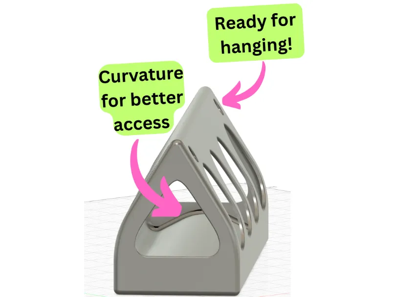 Hangable Chicken Feeder with Features and Spoon by GollwiMakerWorld ...