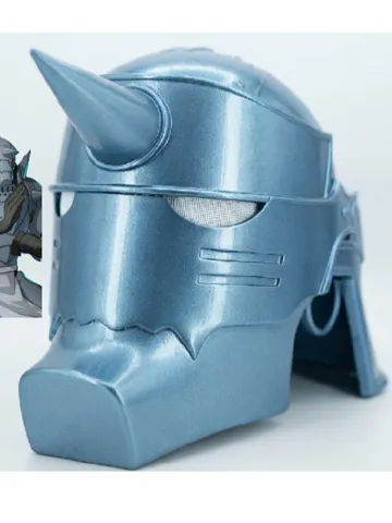 Pieza para disfraz o exhibición: ALPHONSE ELRIC HELMET (FULLMETAL ALCHEMIST) — vista de referencia 2
