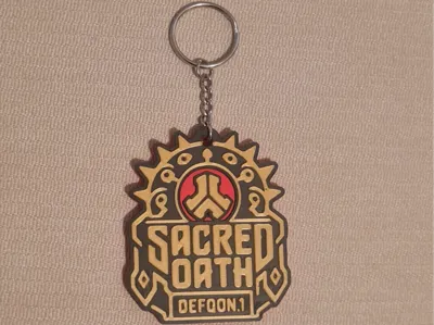 Defqon keychain sacred oath