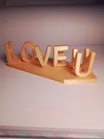 Texte à bascule « Maman, je t'aime » — photo 3