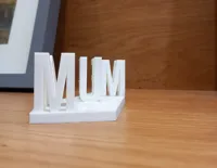 Texte à bascule « Maman, je t'aime » — photo 4