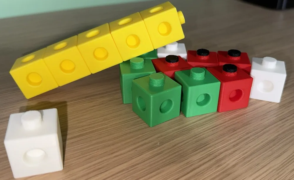 Adapted Math Cube Manipulatives - Free 3D Print Model - MakerWorld