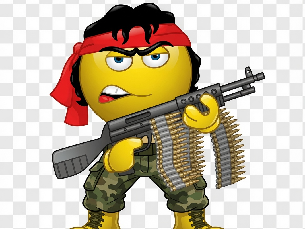 emoji alla Rambo