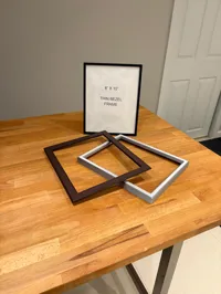 8 x 10 With 3 Frame Profile 0.2mm layer, 2 walls, 15% infill