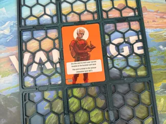 Vantage board game (Stonemaier Games) player mat
