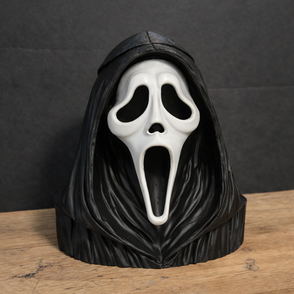 Miniatura 1 do modelo 3D Scream Ghostface   Popcorn Bucket