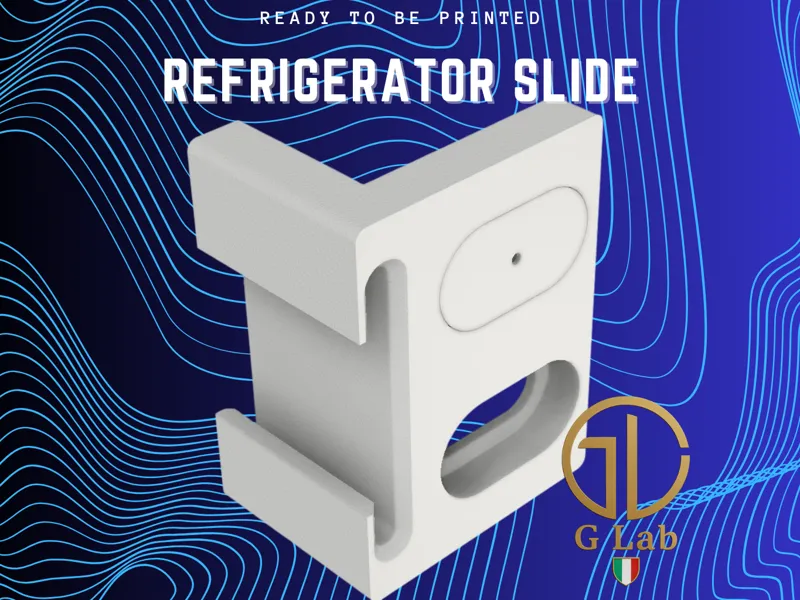 Sliding track for refrigerator