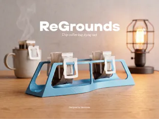 ReGrounds (Drip Coffee Bag Drying Rack)