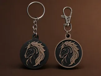 Horse keychain - Two versions