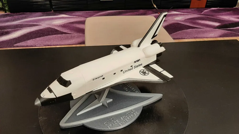 Enterprise Space Shuttle - Free 3D Print Model - MakerWorld