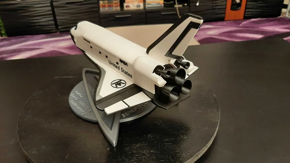 Enterprise Space Shuttle - Free 3D Print Model - MakerWorld