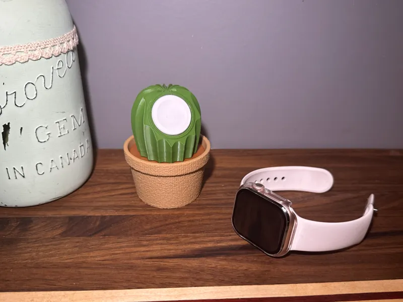 Charging Cactus for Apple Watch MagSafe