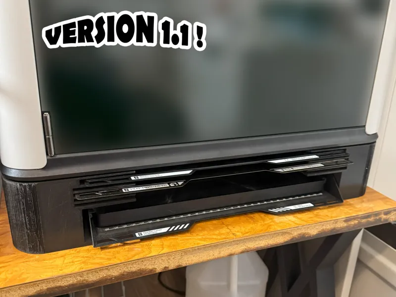 H2D Under-printer plate holder
