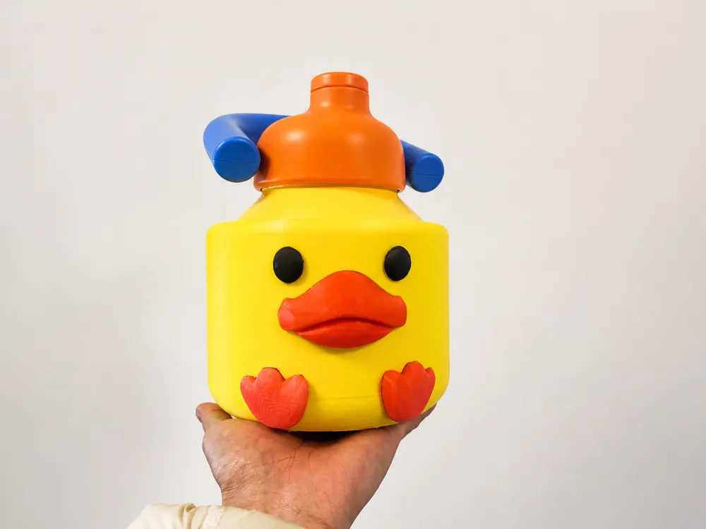 Cute Little Duck CHAKO LAB Thermos Decorative Base - Free 3D Print ...