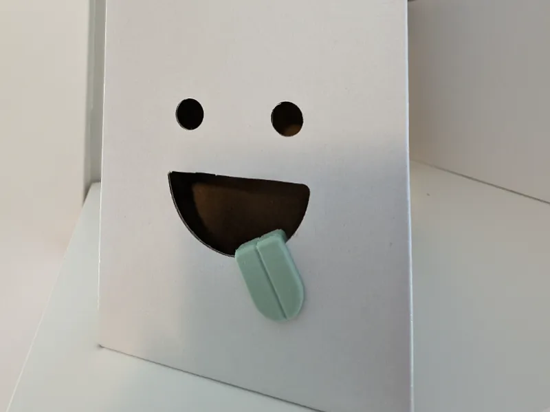 Tongue Clip For IKEA TJABBA magazine file