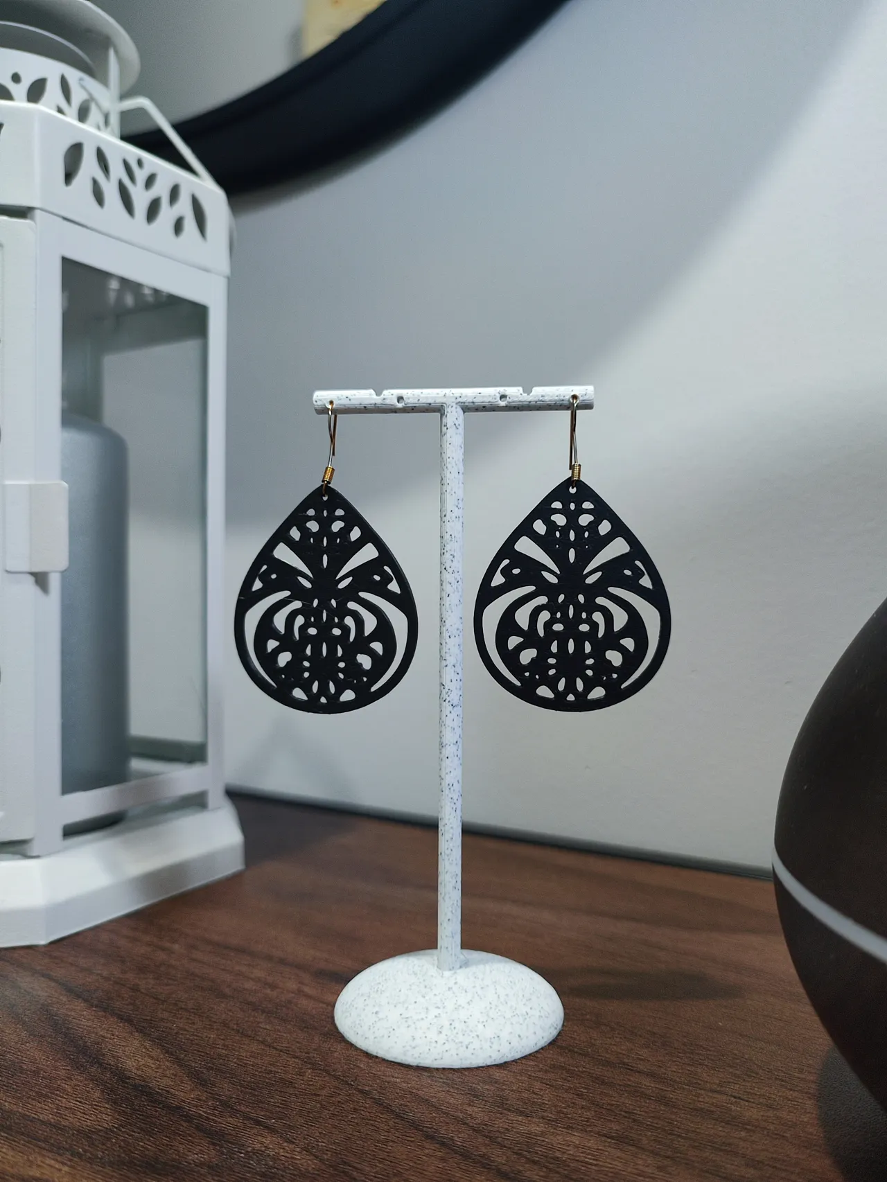 Aretes Lágrimas de Cocodrilo view 2