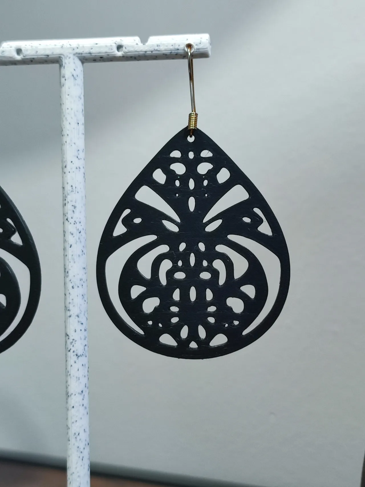 Aretes Lágrimas de Cocodrilo view 3