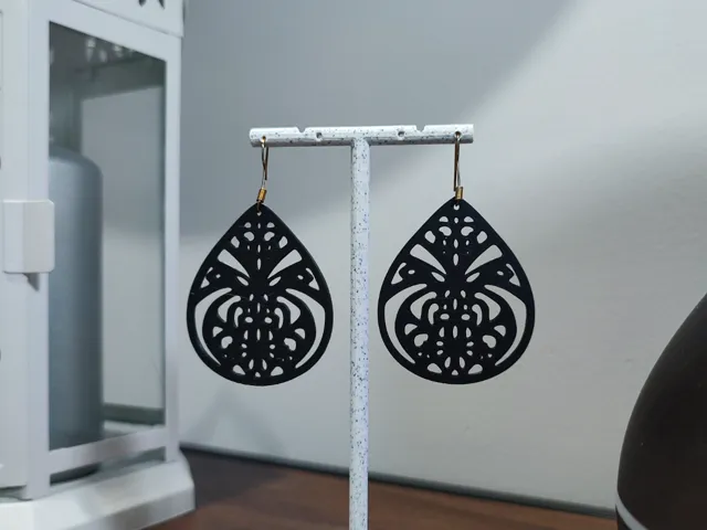 Aretes Lágrimas de Cocodrilo