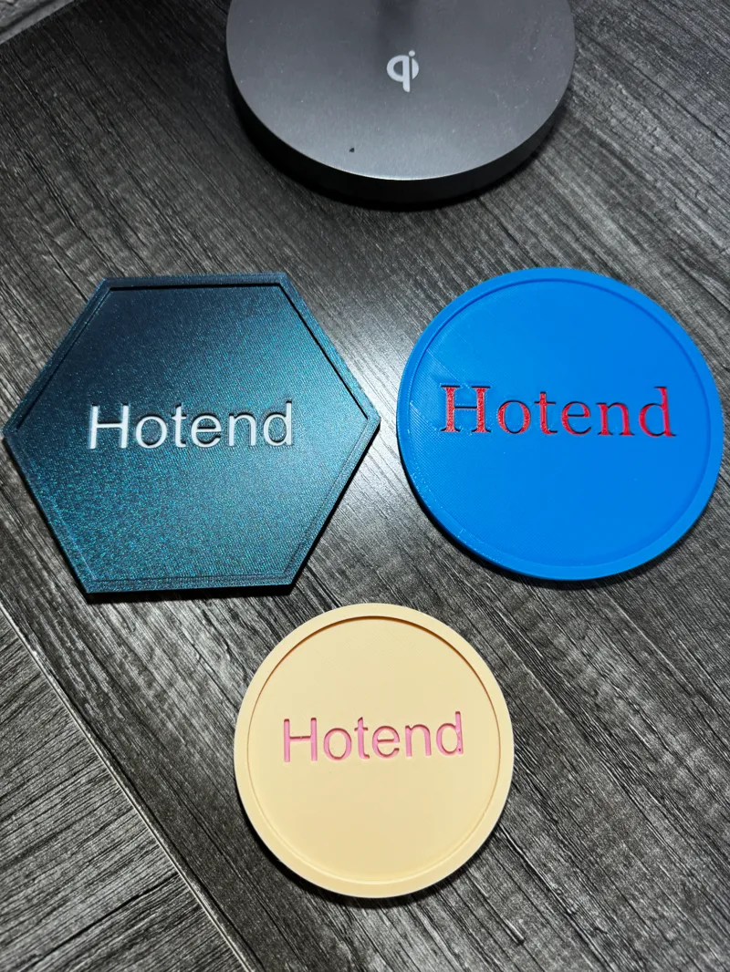Hotend Drink Coasters