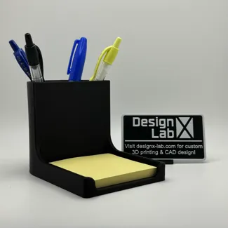 Pen and Sticky Note Holder - designx-lab.com