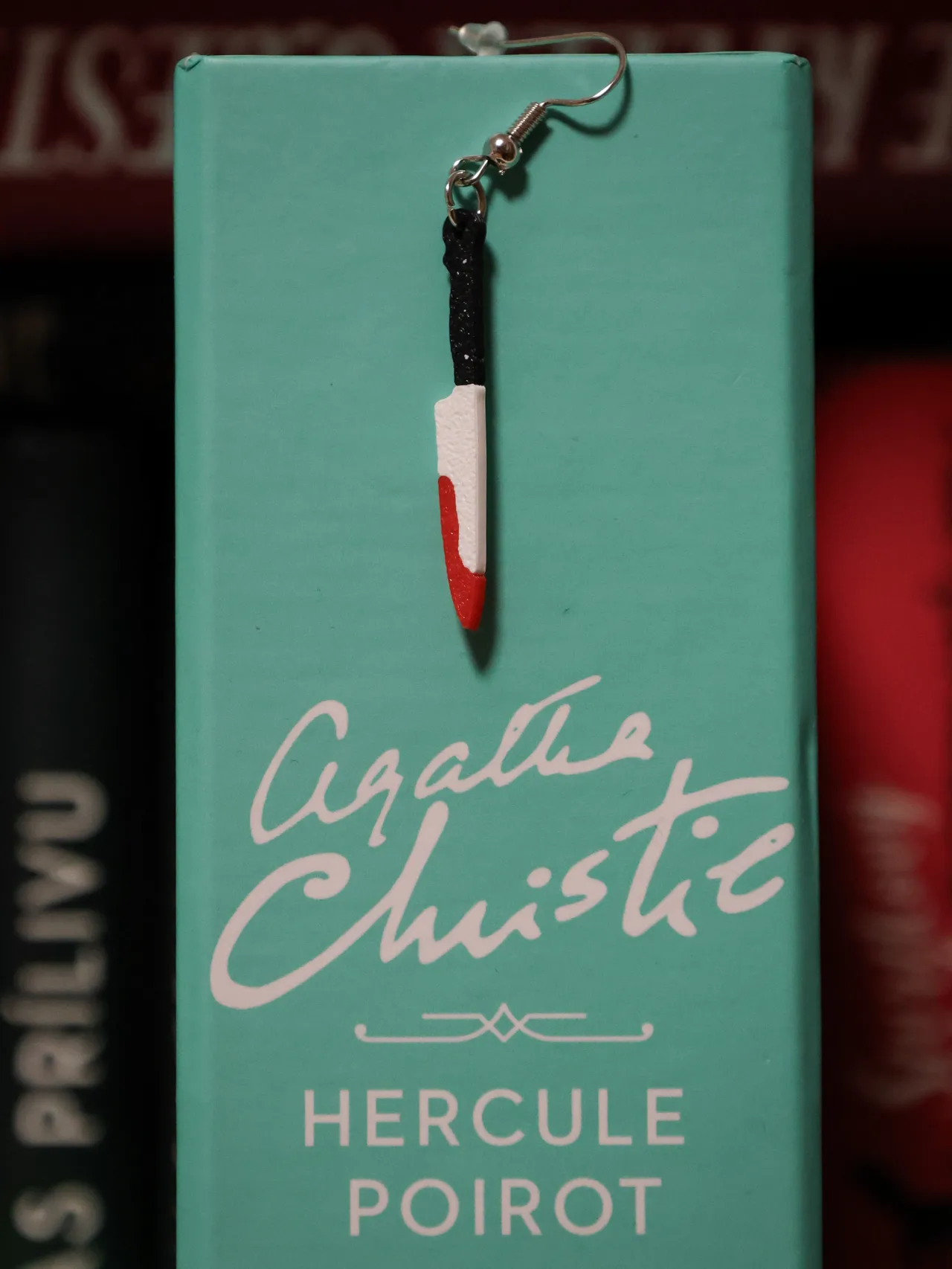 Crime Scene Knife Earrings view 4