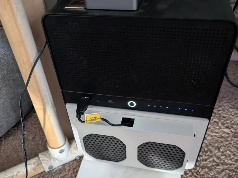 Jonsbo N3 Front Dual 5V Noctua Fan Cover 