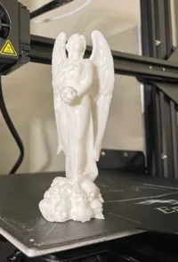 Ange de la mort — statuette gothique — photo 1
