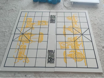 Miniatura 1 do modelo 3D 大尺寸象棋棋盘