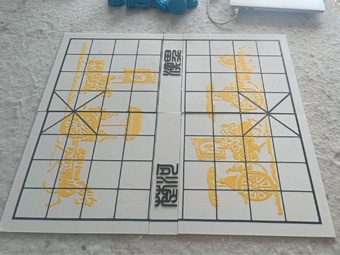 Miniatura 2 do modelo 3D 大尺寸象棋棋盘