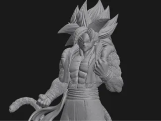 Dragon Ball Gogeta Super Saiyajin 4 (SSJ4)
