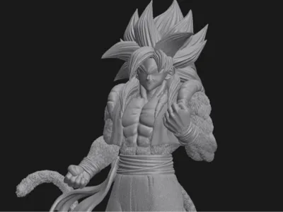 Dragon Ball Gogeta Super Saiyajin 4 (SSJ4)