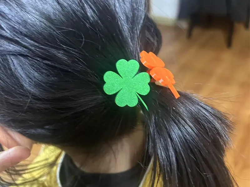 四叶草发饰