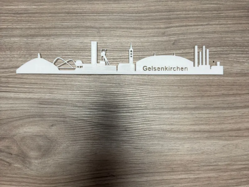 Schalke 04 Gelsenkirchen Skyline