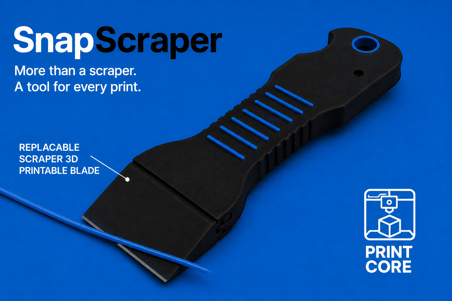 Miniatura 2 do modelo 3D SnapScrape - The ultimate multi-use scraper