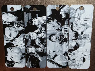 K-Pop Demon Hunter Fan Art Bookmarks 2 color NOAMS