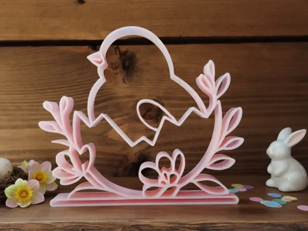 Poussin décoratif de Pâques