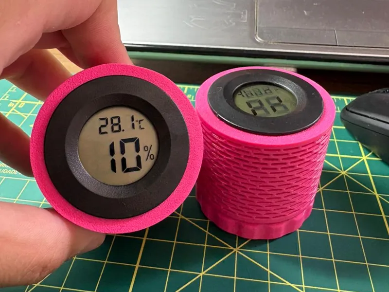 Contêiner Sílica com higrômetro 55g