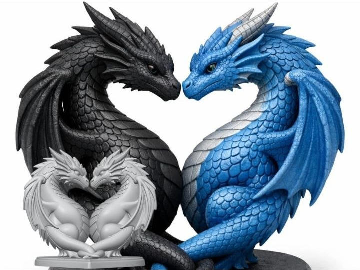DRAGÓN CORAZÓN , BESO