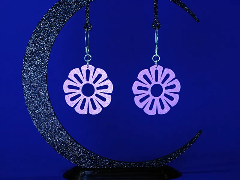 Earrings flower v2