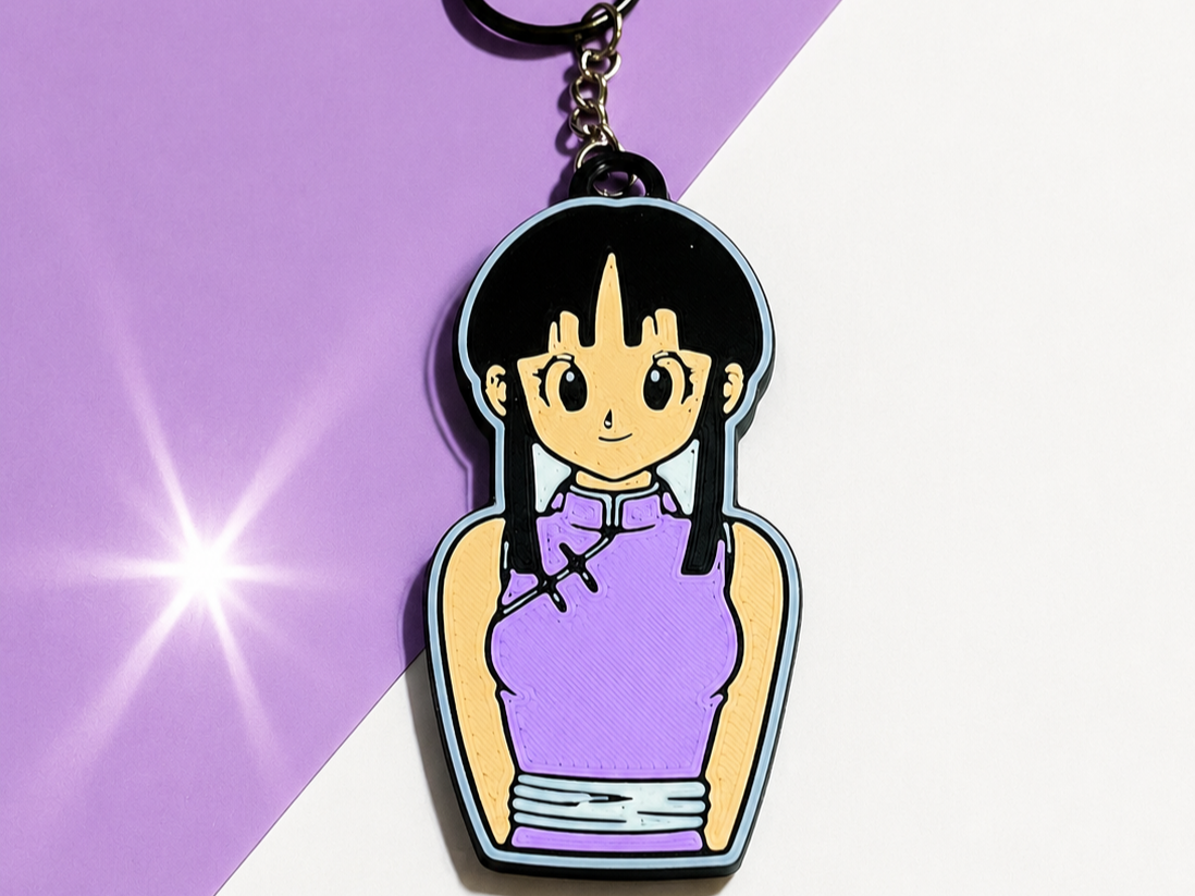 Chi-Chi from Dragon Ball keychain