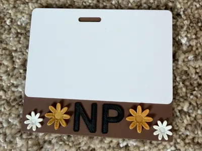 NP Nurses Badge